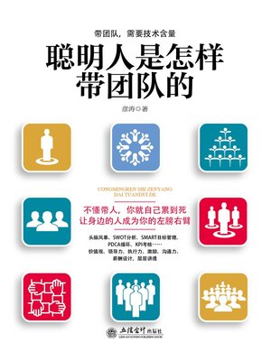 cover image of 聪明人是怎样带团队的